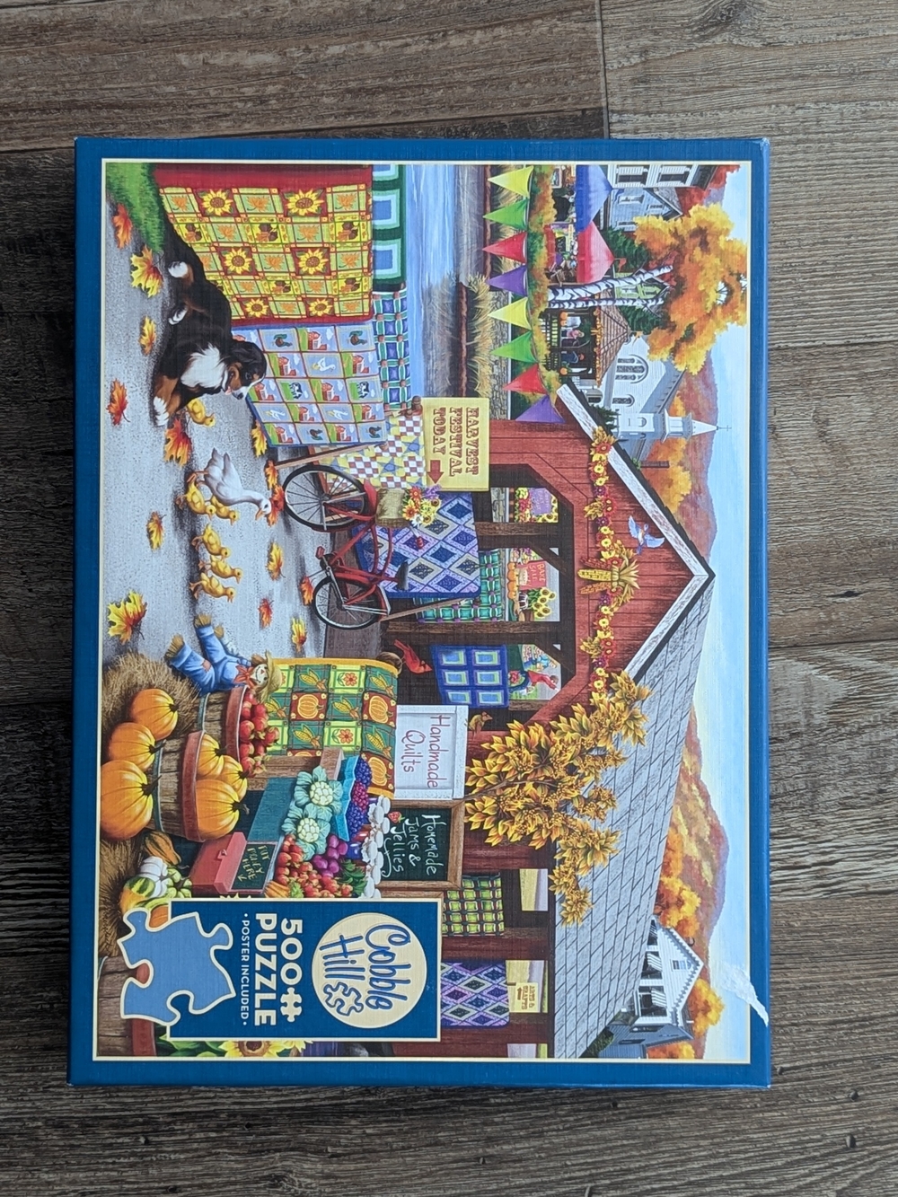 Cobble Hill "Harvest Festival" 500-Piece Jigsaw Puzzle